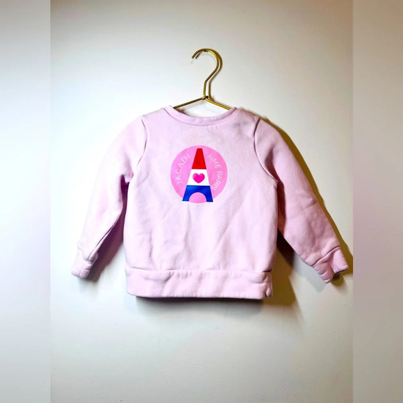 Jacadi Paris kids Pink Sweatshirt Paris size 3